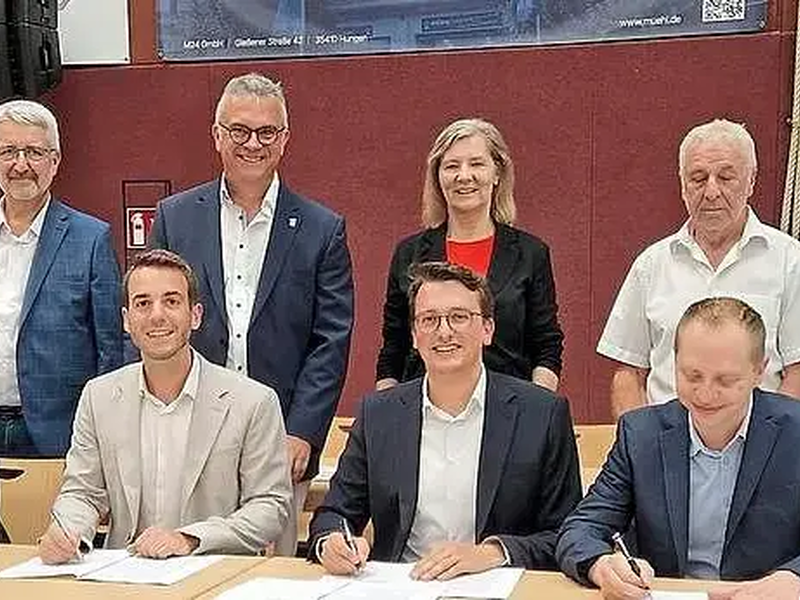 CDU, SPD, FWG und FDP unterzeichnen Koalitionsvertrag